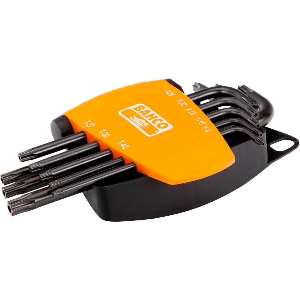 Bahco BE-8675 Torx-TR Offset Screwdriver, Multi-Colour, Set of 8 Piece