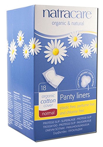 Natracare Panty Liner Normal Wrapped, 2 Ct, 36 Liners Total