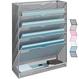 Mail Organizer for Wall - Heavy-Duty Mesh Hanging