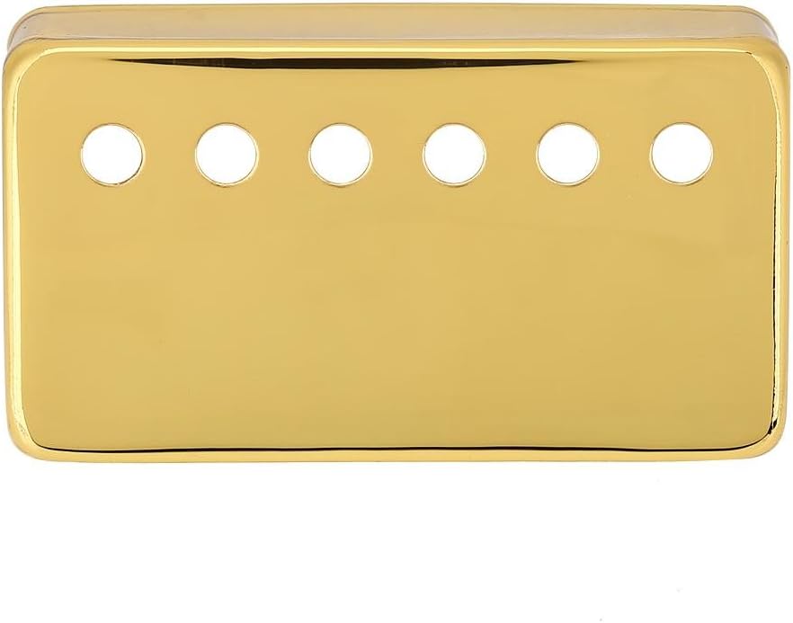 2 Pack Metal Guitar Pickup Cover, Guitar Pickup Frame Mounting Ring for Neck & Bridge of Electric Guitars(Gold) - Image 5