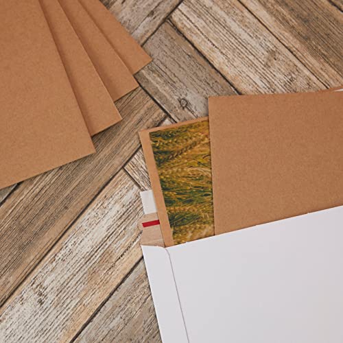 50 Pack Corrugated Cardboard Sheets for Mailers, Flat Packaging Inserts
