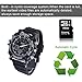 Watch Camera,Hidden Spy Watch Camera, Mini Camcorders Full HD 1080P IR Night Vision WristWatch DVR Voice Recording Watches 16G