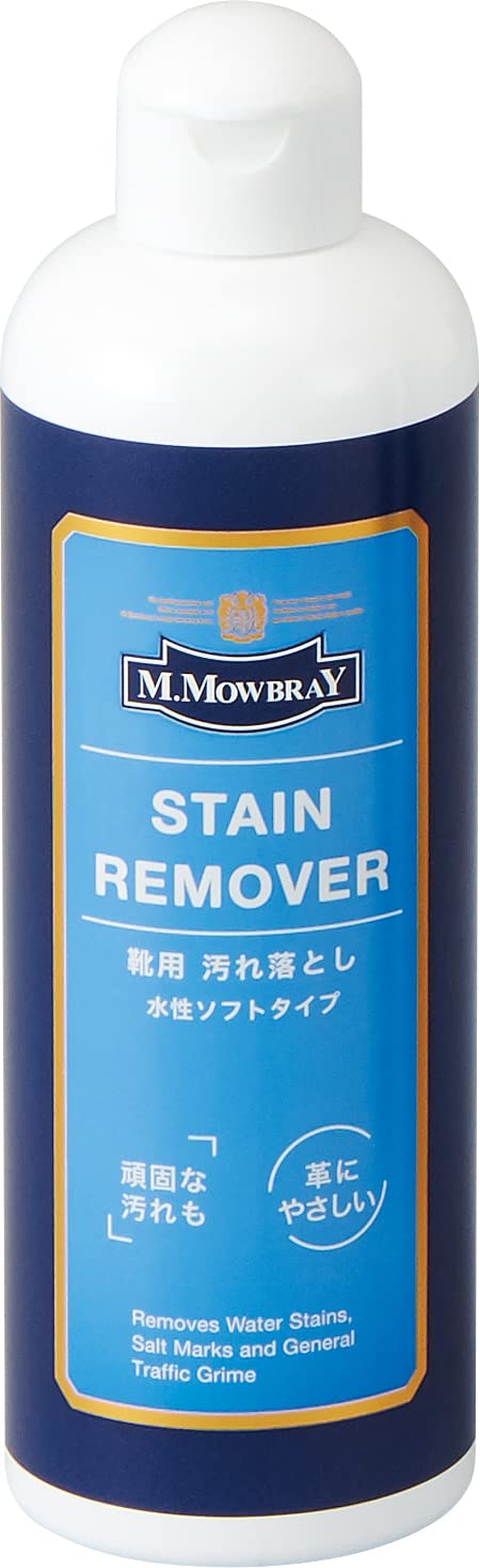 [エム・モゥブレィ] 革靴用水性汚れ落とし ステインリムーバー 塩浮き スムースレザー クリーナー 3020 クリア 300ml商品画像