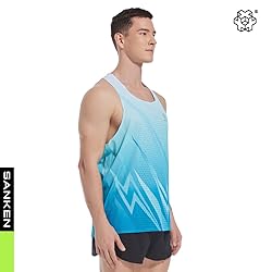 Sanken Men's Seamless Running Tank Tops Ultra