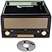 ClearClick All-in-One Turntable with CD Player, FM Radio, Bluetooth, Aux-in, & USB – Vintage Retro Modern Design (Black)thumb 2