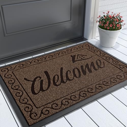 Yimobra Artificial Grass Welcome Mat 29.5 X