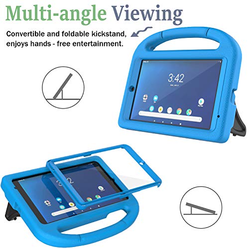 TIRIN Onn 8 Inch Tablet Case, Builtin Screen Protector Light Weight