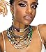 African choker | 4 Strand Choker | African jewelry | Bohemian Choker | Afrocentric | Cloth & Cord