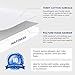RUUF Waterproof Mattress Protector Full, Premium Hypoallergenic Mattress Cover - Vinyl, PVC and Phthalate Free