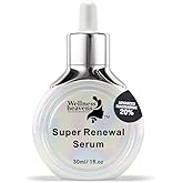 Wellness Heavens Vitamin C Serum for Face, Anti Aging Collagen Peptide Face Serum with Niacinamide & Vitamin E for Dark Spot, Brightening, Moisturizing, Smoothing, Firming, 30 ml