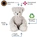 Vermont Teddy Bear - Amazon Exclusive Cuddly Soft Teddy Bear, Floppy 13-inches, Earl Grey