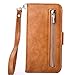 iPhone 7 Plus Wallet Case,iPhone 8 Plus Wallet Case,Card Holder Case [Folio][Flip][Wrist Strap] Stand Feature for Apple iPhone 7/8 Plus 5.5