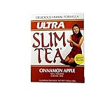Ultra Slim Tea, Cinnamon Apple, Tea Bags, 24-Count Box (Pack of 4)