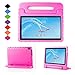TIRIN Kids case for Lenovo Tab 4 10 Plus - Light Weight EVA Shock Proof Convertible Handle Stand Case for TAB 4 10 Plus 2017 Tablet(TB-X704F/N)(NOT fit TAB 4 10 Tablet TB-X304F/N), Rose
