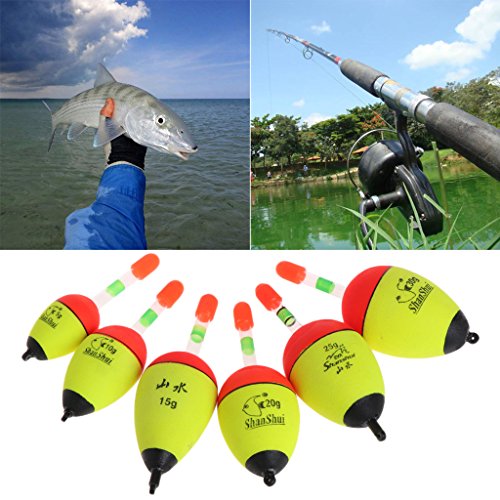 JSMH Angelposen 5g/10g/15g/20g/25g/30g Bobber Salzwasserflotte Zubehör Fisch Tackle Pose Werkzeug – Bild 3