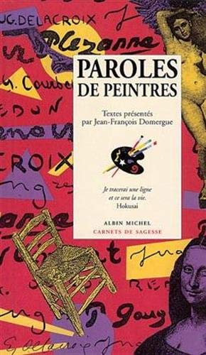 Paroles de Peintres by (Hardcover)