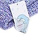 LAGHCAT Mermaid Tail Blanket Crochet Mermaid Blanket for Adult, Soft All Seasons Sleeping Bag Blankets, Whale Tail Pattern (71 x 35.5 Inch, Purple)