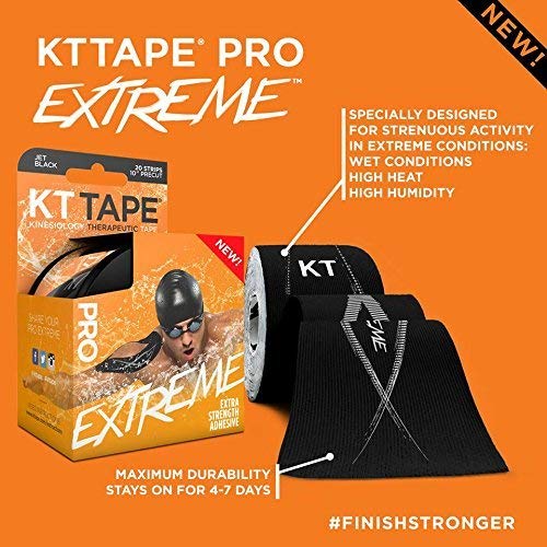 KT Tape PRO Extreme Therapeutic Elastic Kinesiology Sports Tape, 125