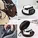 GOGOSODU Compatible Apple Watch Stand, Airpods 1 & 2 Carrying Case 2 in 1 Travel Dock Protective Storage Bag Charging Station for iWatch Series 5/4/3/2/1 38mm 40mm 42mm 44mm, Black