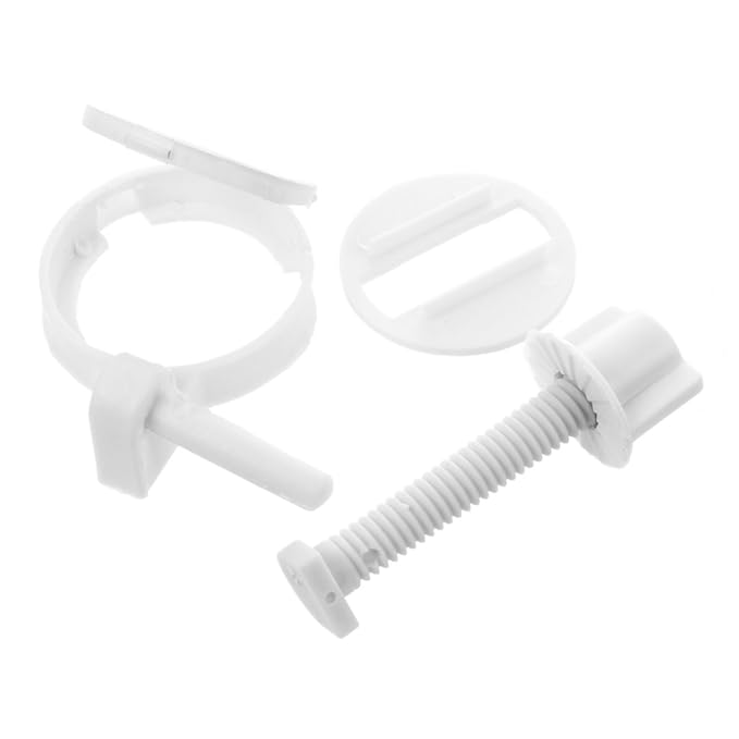 Toilets fixed Screw 2pcs DIY Plastic Toilet Seat Screws Fixings Fit