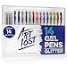 ArtLost Glitter Gel Pens, Medium-Point 0.8 mm, Assorted Colors, Set of 14 Pen with 14 Ink Refills