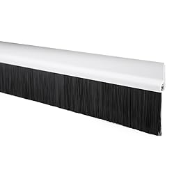 uxcell Self-Adhesive Door Bottom Sweep White