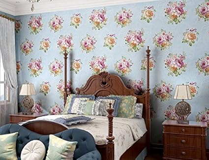 Plain Paper Green Bedroom Living Room Background Wall Paper