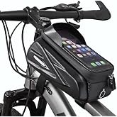 COTOUXKER Bike Frame Bag, Mountain Bike Phone Holder Bag for Road and Mountain Bikes Cycling Storage Bags
