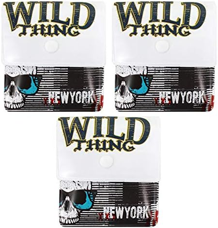 LABANCA 3 Pack Pocket Ashtray Pouch Portable Environment Friendly Pocket Ashtray Compact Portable Ash Pouch (Pattern-02)