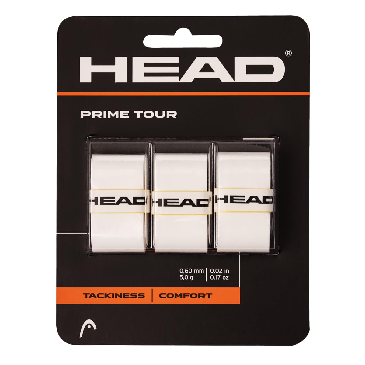 Head Prime Tour Overgrip 3 Pack White
