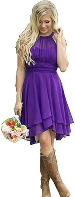 formal purple dresses under $100