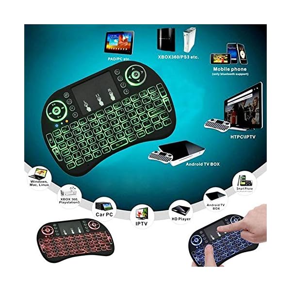Buddymate Wireless MultiDevice Mini 2.4Ghz Touchpad Keyboard Comes 360 Degree Flip, USB Drive
