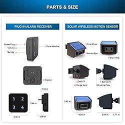 Solar Driveway Alarm System-1/4 Mile Long