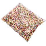 2-4mm Foam Balls Decorative Ball DIY Wedding/Party Decoration 1pack(Approx 8000pcs) (Mixed color 2)