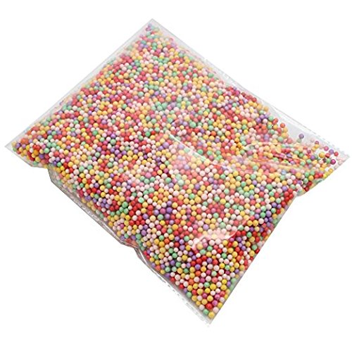 2-4mm Foam Balls Decorative Ball DIY Wedding/Party Decoration 1pack(Approx 8000pcs) (Mixed color 2)