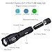 Tactical Flashlights Newsight T6 Handheld Flashlights Portable Outdoor Waterproof Torch Ultra Bright with Adjustable Focus for Camping Hiking Hunting Search survival