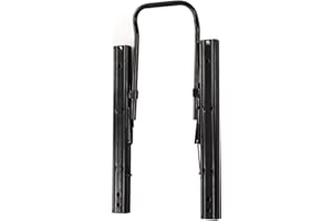 Xiuganpo Universal Car Seat Slider, Dual Rails Double Locking Racing Seat Bracket with Seat Slider, Adjustment Forward or Bac