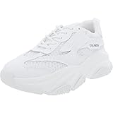Steve Madden Women's Possession Sneaker, White, 8.5