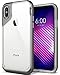 Caseology Skyfall for Apple iPhone X Case (2017) - Clear Back & Slim Fit - Warm Gray