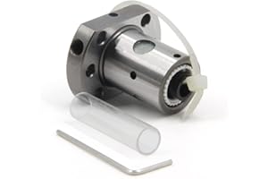 Zeberoxyz 1PCS SFU1204 Ballscrew Nut Diameter 12mm 4mm Pitch Ball Screw Single nut for 1204 nut housing Bracket CNC Carving Machine Parts