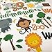 Paper Die Cuts - Zoo Fun - Over 60 Cardstock Scrapbook Die Cuts - by Miss Kate Cuttables