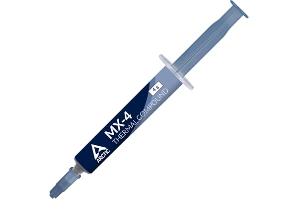 ARCTIC MX-4 (4 g) - Premium Performance Thermal Paste for All Processors (CPU, GPU - PC, PS4, Xbox), Very high Thermal Conductivity, Long Durability, Safe Application, Non-Conductive, Non-capacitive