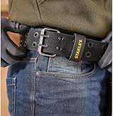 Stanley Leather Tool Belt Pouch Apron 5 Pockets Hammer Loop STST1-80113 view 2