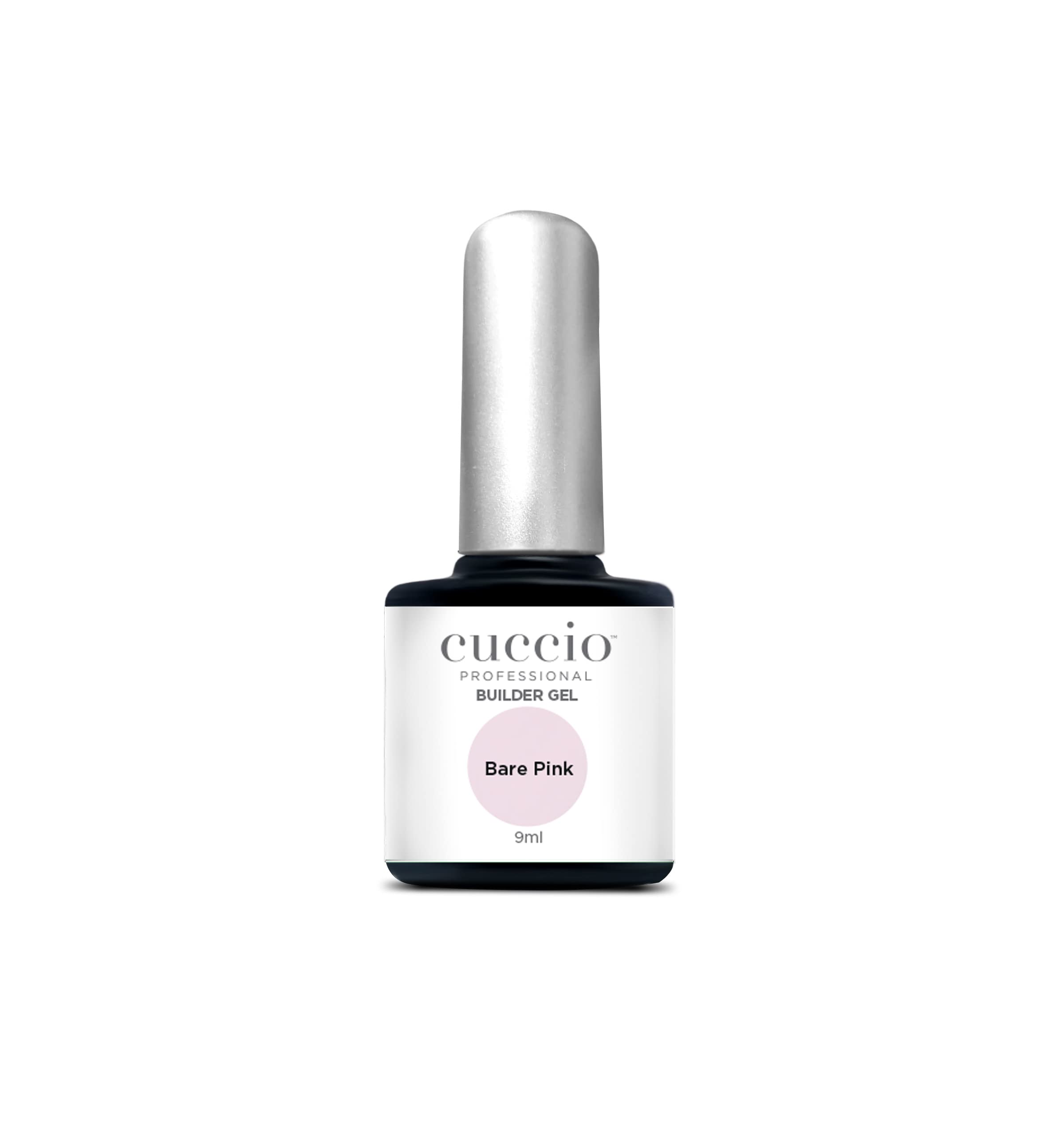 Cuccio Brush on Builder Gel with Calcium Bare Pink 9ml
