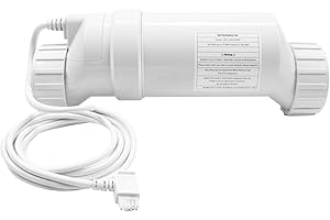 GOMADEIT Salt Water Pool Chlorinator System, Salt Cell for Pool, Compatible with Hayward Turbo Cell T-9, 25000 Gallon, W3T-Cell-9