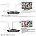 iDOO Set Top Box TV Box Converter Box, TV Converter Box for Analog TV with HDMI Out Coaxial Out AV Output Composite Out USB Input Recording 1080p Remote Control and Game Playing Function