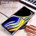 Ztotop Case for Samsung Galaxy Note 9Hybrid Protective Clear Case Anti-Scratch Shockproof Rugged Hard Back Cover with Soft TPU Bumper Cushion for Samsung Galaxy Note 9,Crystal Clear