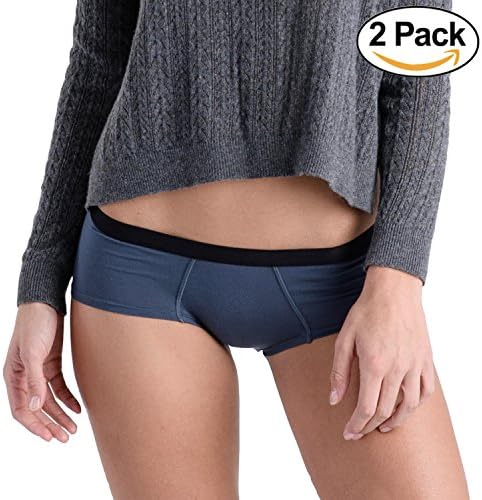 COMFORTABLE CLUB Women's Modal Cheeky Briefs Hipster Panties Underwear