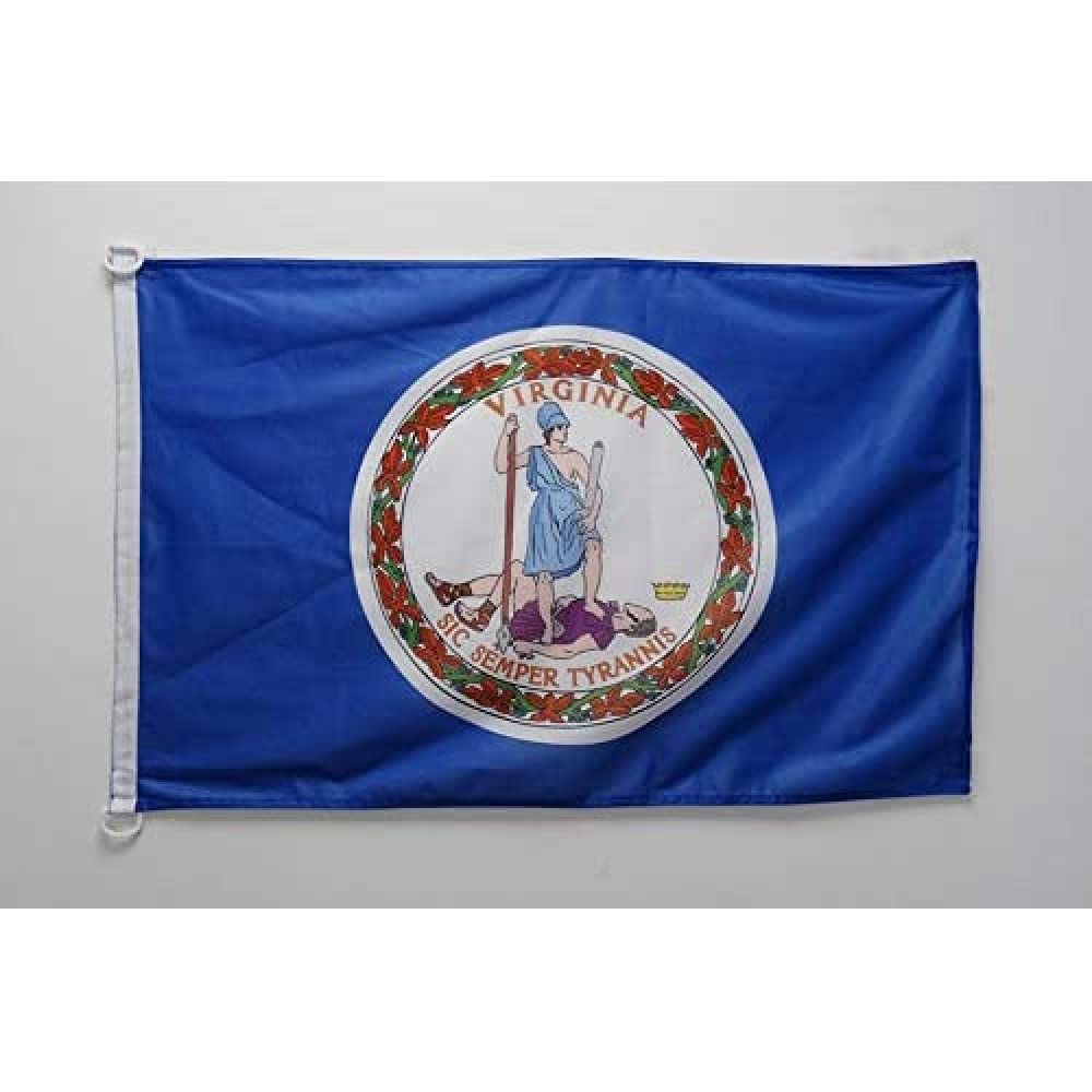 AZ FLAG Virginia Nautical Flag 18'' x 12'', US state of Virginie flags 30 x 45 cm, Banner 12x18 in for boat โ image 1