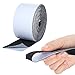 Pllieay 2 Pack Felt Tapes Polyester Felt Tapes Furniture Felt Strips for Furniture and Hard Surfaces (1.96 inch x 14.7 feet x 1 mm Thickness)